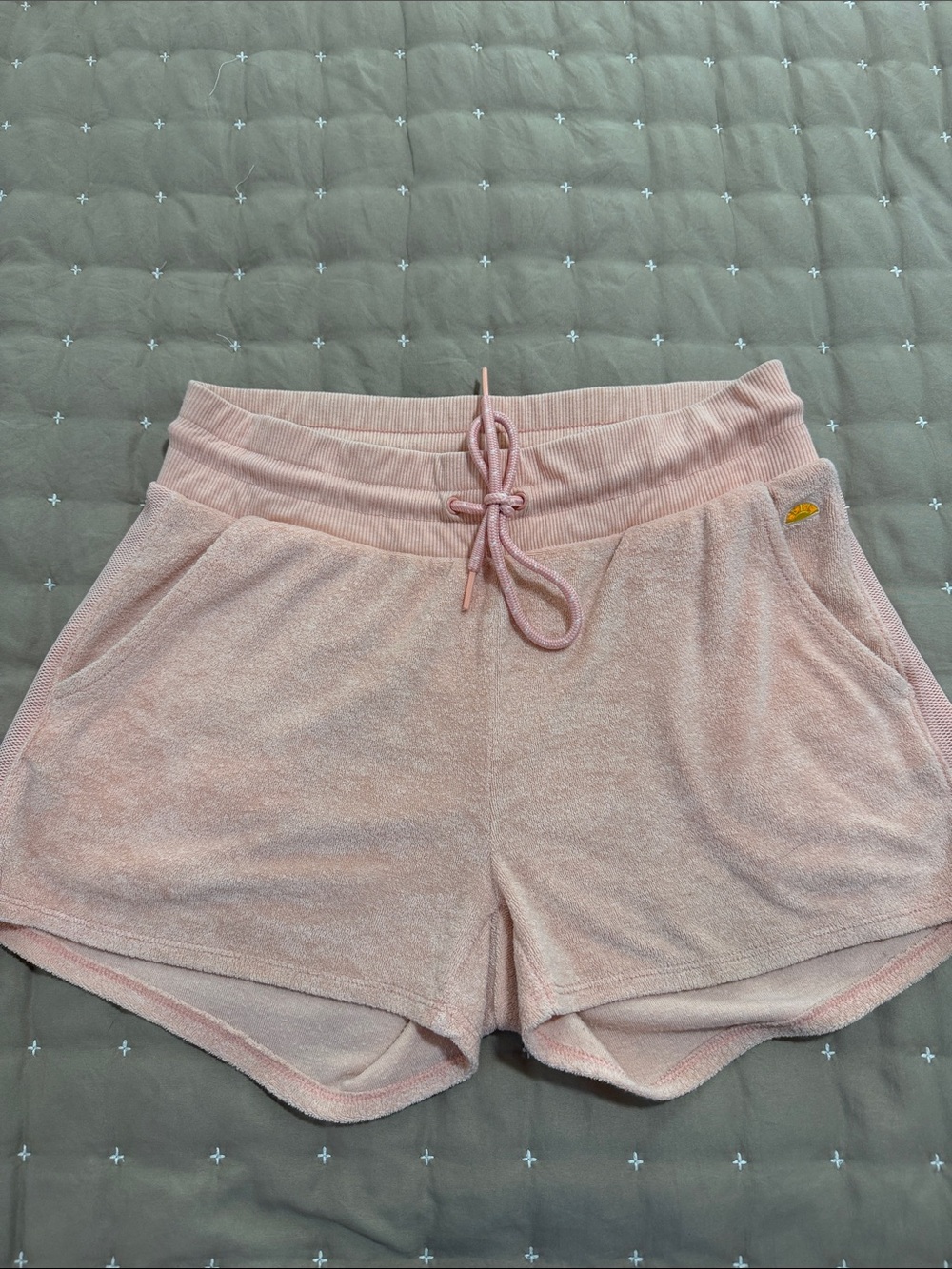 C & C California Peach Terry Shorts Small
